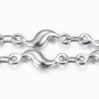 Tarnish Resistant 304 Stainless Steel Bar Link Chains