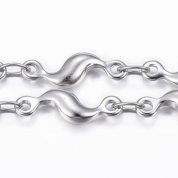 Tarnish Resistant 304 Stainless Steel Bar Link Chains