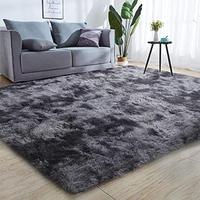Modern Style Faux Fur Rug, 1 Count Non-slip Room Decor Soft Floor Mat, Room Accessories, Decorative Carpet for Home Living Ro...
