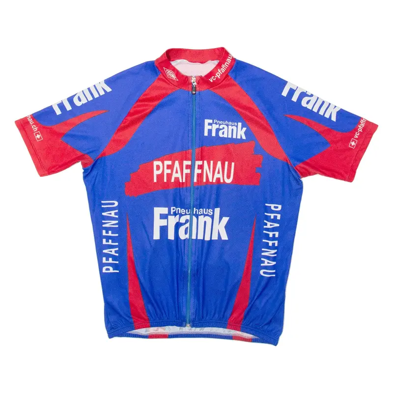 Swiss Cycling Mens Jersey Blue L