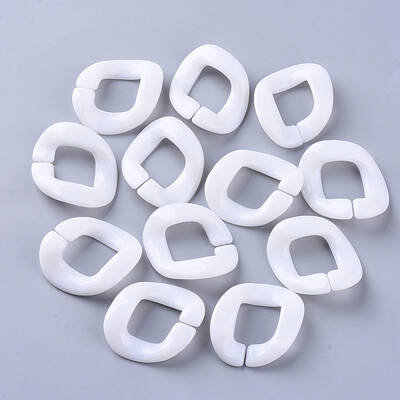 Opaque Acrylic Linking Rings