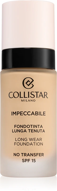 Collistar Impeccable Long Wear Foundation SPF 15 30 ml 1R Rosy Ivory