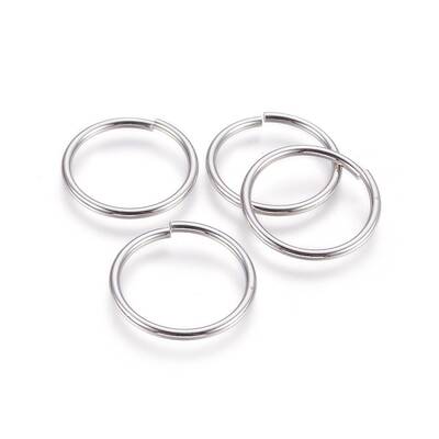 Tarnish Resistant 304 Stainless Steel Open Jump Rings