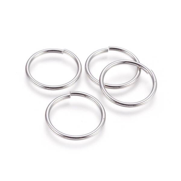 Tarnish Resistant 304 Stainless Steel Open Jump Rings