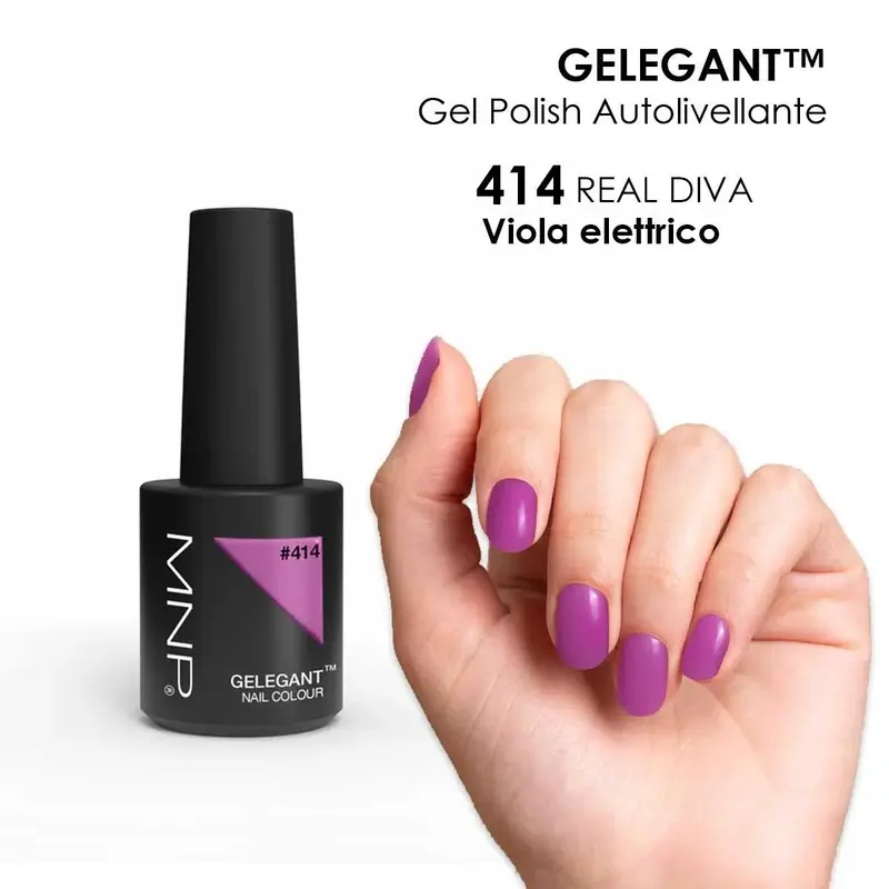 MNP MESAUDA GELEGANT Gel nail polish 8ml 414Real Diva
