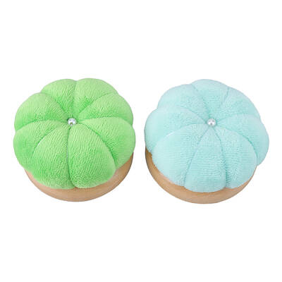 2Pcs 2 Colors Velvet Pin Cushion
