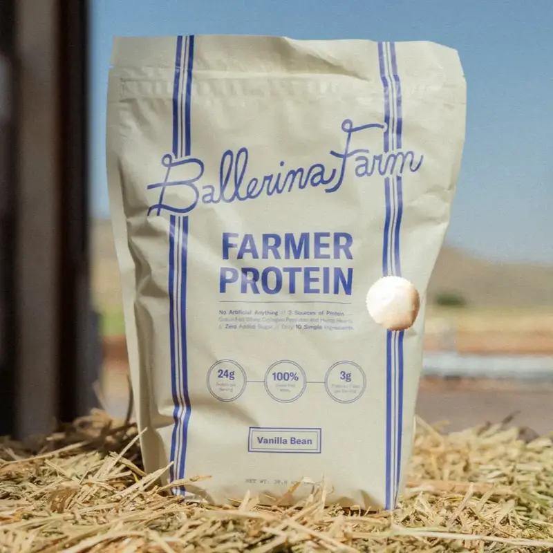 Farmer Protein Powder - 24g Protein, Colostrum, Collagen, Whey Protein