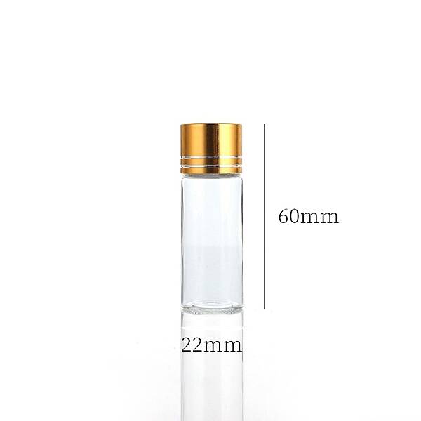 Clear Glass Bottles Bead Containers