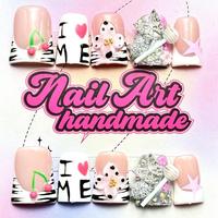 Y2K Style Fake Nail, 10pcs/set Glossy False Press on Nails for Women Girls DIY Manicure, Effortless Nail Press on Nails Mani...