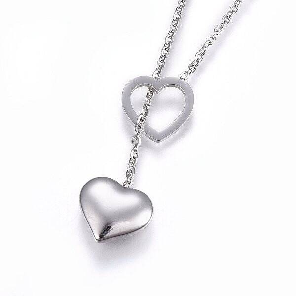 Non-Tarnish 304 Stainless Steel Lariat Necklaces