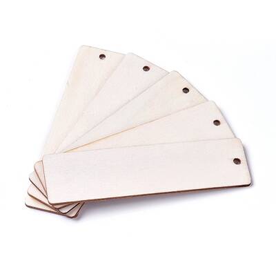 Unfinished Blank Poplar Wood Big Pendants