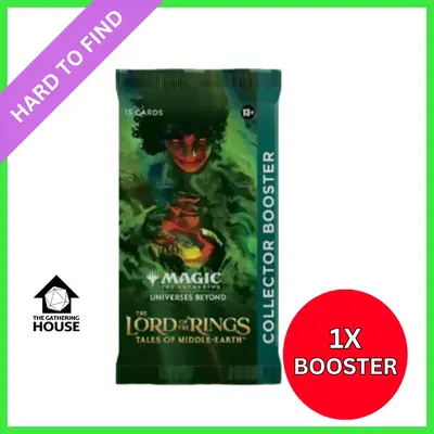 Universes Beyond: The Lord of the Rings: Tales of Middle-earth - Collector Booster Pack (LTR) MTG - Magic the Gathering