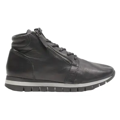 GABOR Lace-Up Boots Black Leather Mens UK 7.5