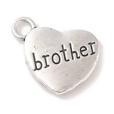 Tibetan Style Heart Alloy Pendants