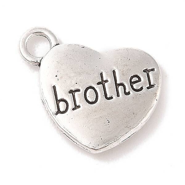 Tibetan Style Heart Alloy Pendants
