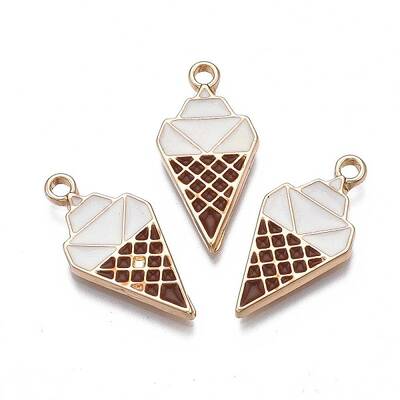 Rack Plating Alloy Enamel Pendants
