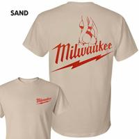 Funny Milwaukee 2 Sides T-shirt - Milwaukee Tools T-shirt, Stylish Milwaukee Apparel - Shirts For Men, Mens Western Wear, Men...