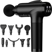 Massage Gun Deep Tissue, Handheld Electric Muscle Massager, High Intensity Percussion Massage Device for Pain Relief with 9 A...