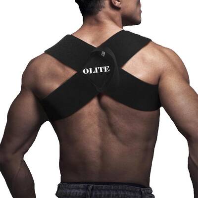 Fitness heavy shoulder straps, bench presses, shoulder training, press lifts, chest straight, straight back correction,