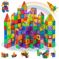 60 PCS Magnetic Building Tiles, Magnetic Tiles Kids Toys Magnet Toys for Toddler Magnetic Blocks Building Toys Preschool STEM...