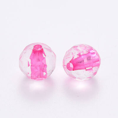 Transparent Acrylic Beads