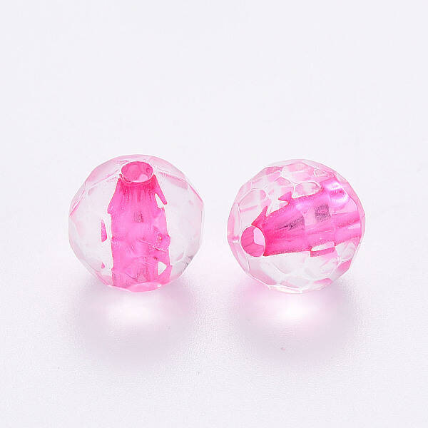 Transparent Acrylic Beads