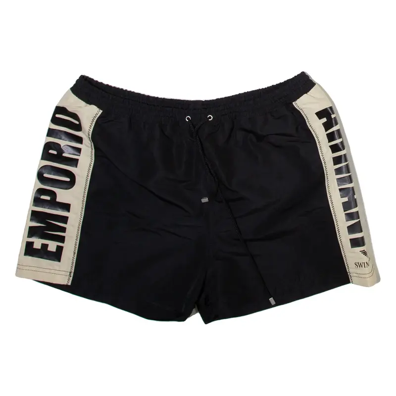 EMPORIO ARMANI Mens Swimming Shorts Black M W30