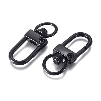 Baking Painted Alloy Swivel Clasps