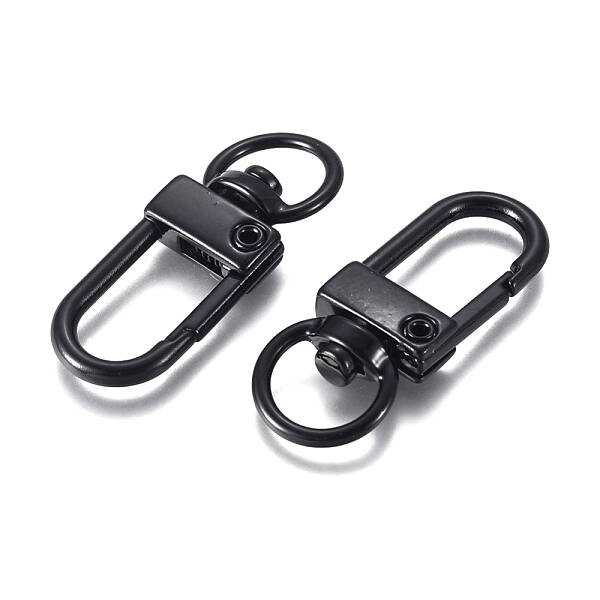 Baking Painted Alloy Swivel Clasps