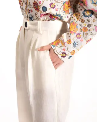 Zephyrus Trousers | Color: Ivory | Size: S