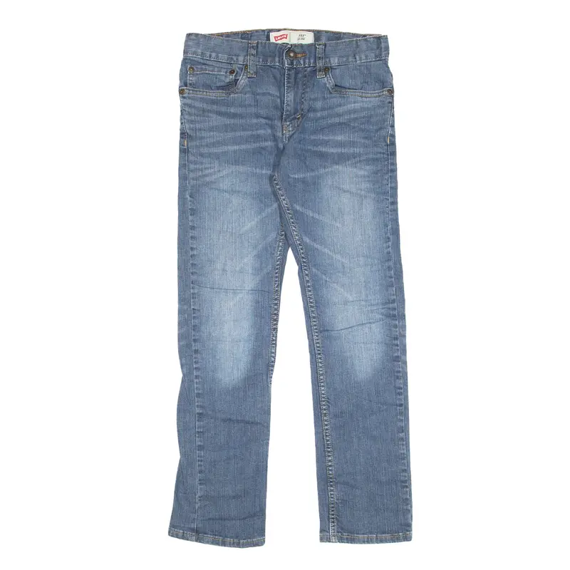 LEVI'S 511 Jeans Blue Denim Slim Straight Boys W26 L26