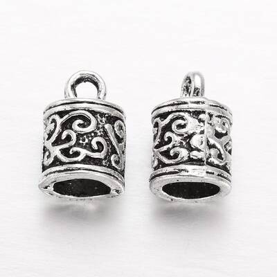 Tibetan Style Alloy Cord Ends