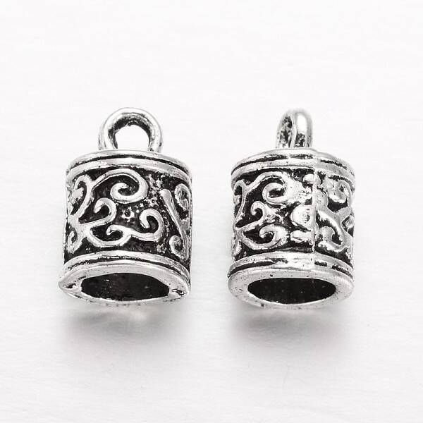 Tibetan Style Alloy Cord Ends