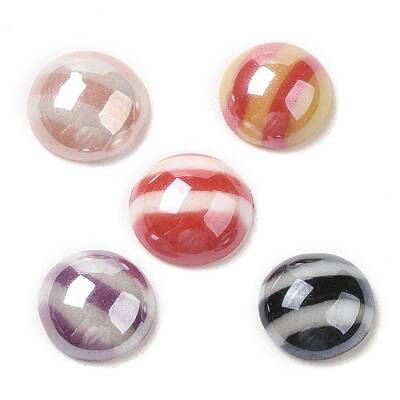 Two Tone Glass Cabochons