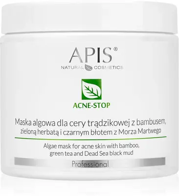 Apis Natural Cosmetics Acne-Stop Professional cleansing and emollient mask for oily skin with acne tendency 200 g