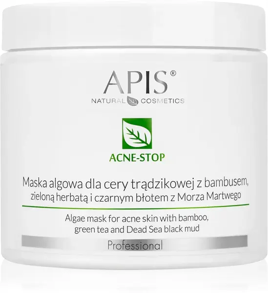 Apis Natural Cosmetics Acne-Stop Professional cleansing and emollient mask for oily skin with acne tendency 200 g