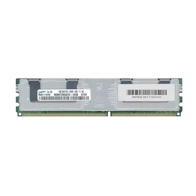 Samsung M395T2953EZ4-CE6 | 1GB DDR2-667MHz PC2-5300 ECC Fully Buffered FB-DIMM CL5 2Rx8 1.8V 240-Pin Memory Module