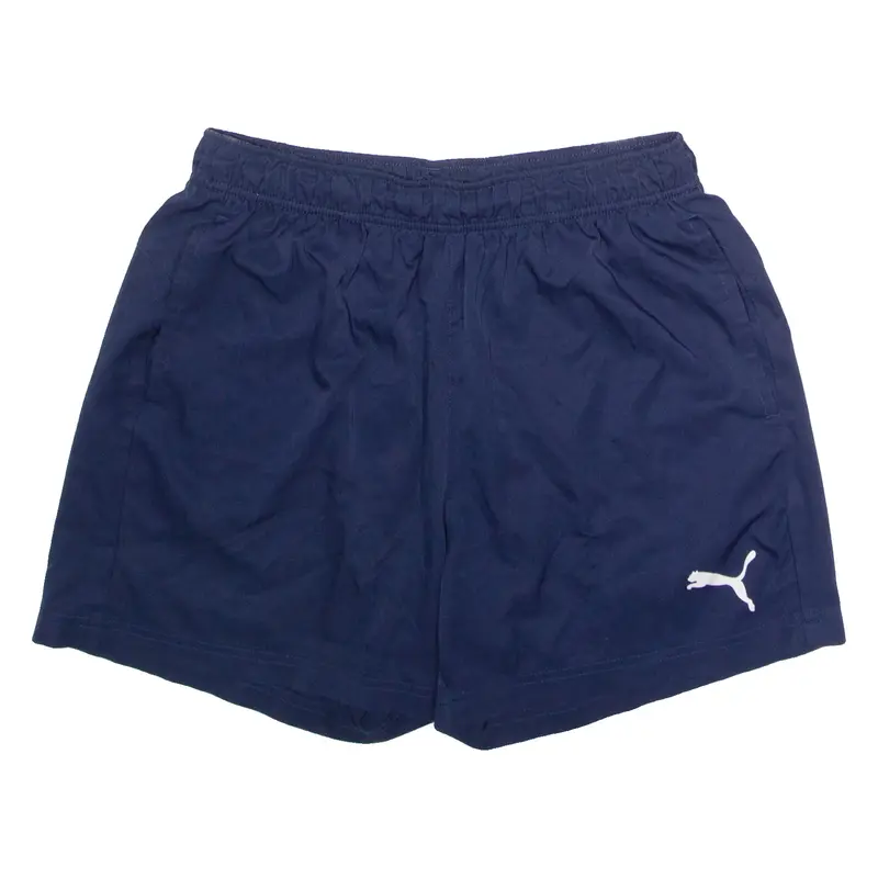 PUMA Mens Sports Shorts Blue L W30