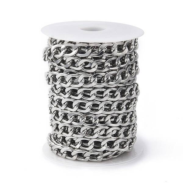 Oval Oxidation Aluminum Curb Chains