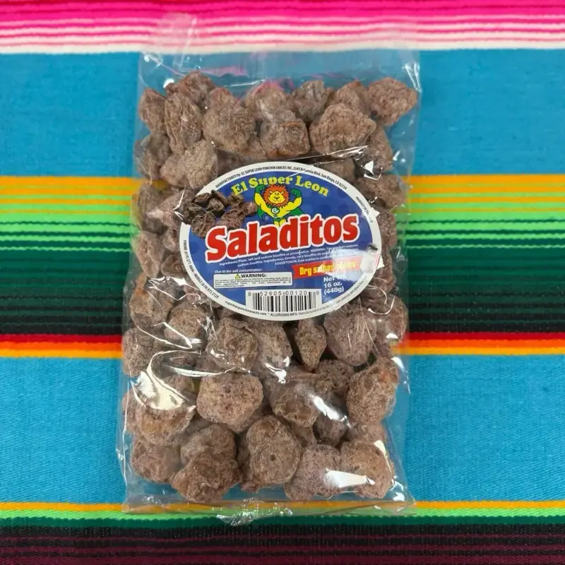 Saladitos El Super Leon (Dry Salted Plums)