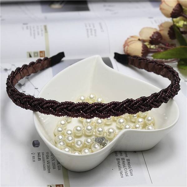 Plastic Pearl Beaded Hair Bands
