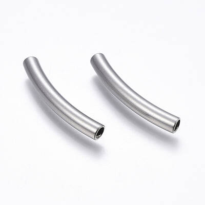 Non-Tarnish 304 Stainless Steel Tube Beads