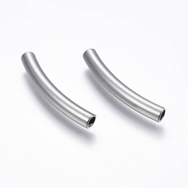 Non-Tarnish 304 Stainless Steel Tube Beads