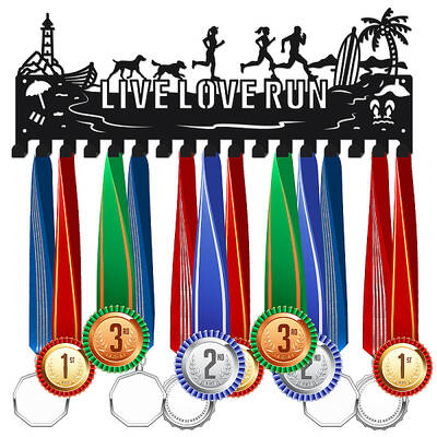 Fashion Iron Medal Hanger Holder Display Wall Rack