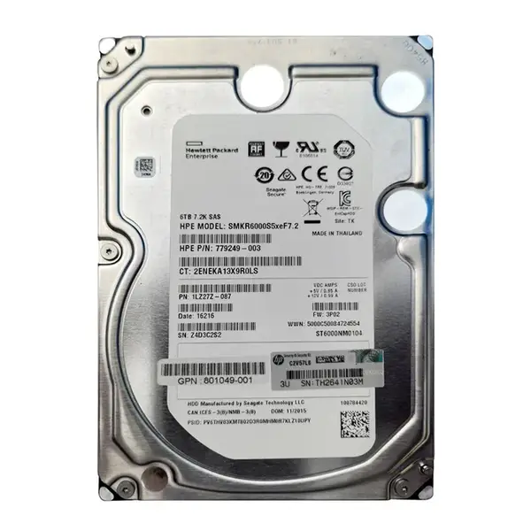 ST6000NM0104 Seagate 6TB 7200RPM SAS 12Gb/s 3.5-Inch 128MB Cache Enterprise Hard Drive