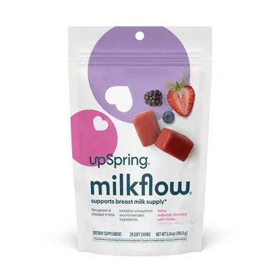 Milkflow® Breastfeeding Soft Chews, Berry Flavor, 28 Ct