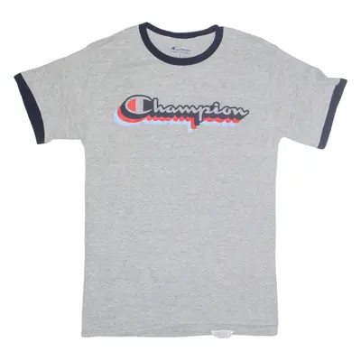CHAMPION T-Shirt Grey Short Sleeve Mens S