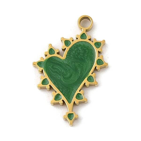 304 Stainless Steel Enamel Pendants