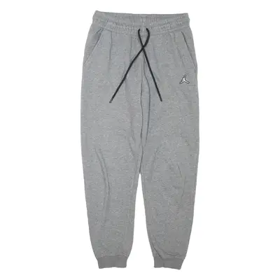 AIR JORDAN Mens Joggers Grey Tapered S W28 L26