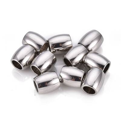 Tarnish Resistant 201 Stainless Steel European Beads